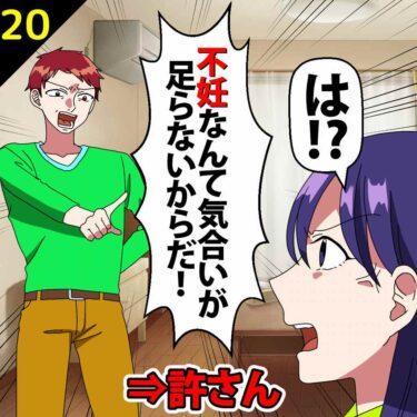 【#20】夫「不妊なんて気合が足らないからだ！」⇒私「許さん…」