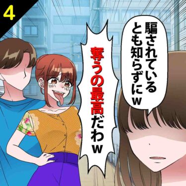 【#4】略奪女「奪うの最高だわｗ」⇒私「だまされているとも知らずにｗ」